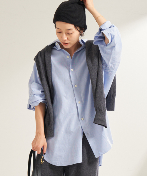 セール】《追加》Oxford Long シャツ（シャツ/ブラウス）｜Plage