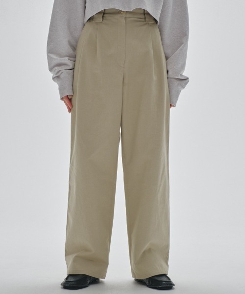 TODAYFUL Doubletuck Chino Pants