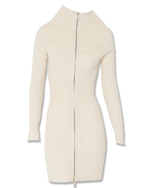 LS Kathryn Zipped Sweater Dress ワンピース ドレス | GUESS(ゲス