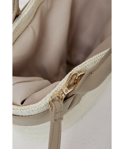 Her lip to（ハーリップトゥー）の「Palma Mini Tote Bag（かごバッグ