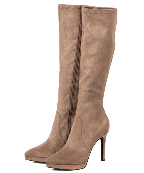 R&E（アールアンドイー）の「【R&E】ポインテッドトゥハイヒールロング