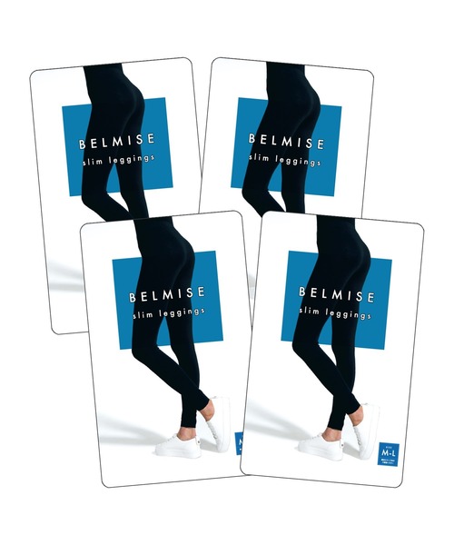 販売枚数680万枚突破！】[公式ベルミス] 着圧レギンス 4枚セット