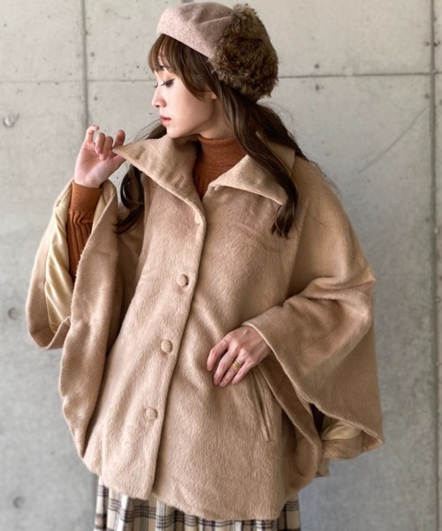 deux amour（ドゥーザムール）の「ポンチョコート（ポンチョ）」 - WEAR