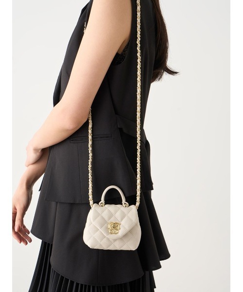 SNIDEL（スナイデル）の「ソフトキルティングミニショルダー