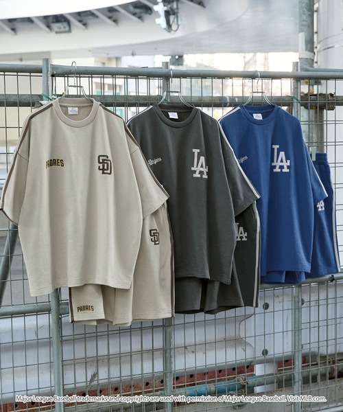 MLB/メジャーリーグベースボール 別注 セットアップ ワッペン刺繍