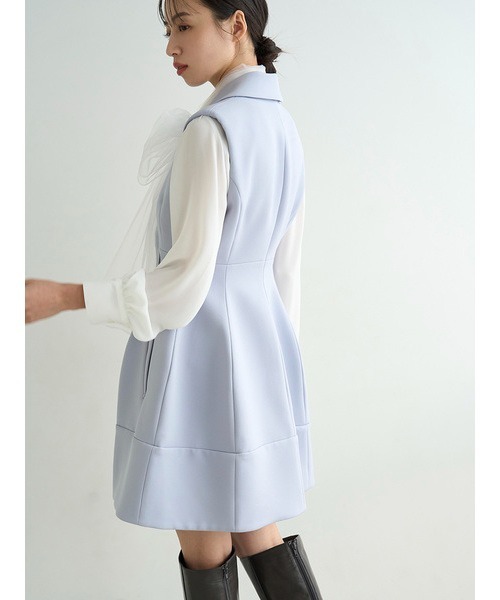 SNIDEL（スナイデル）の「コンストラクトミニワンピース（ワンピース