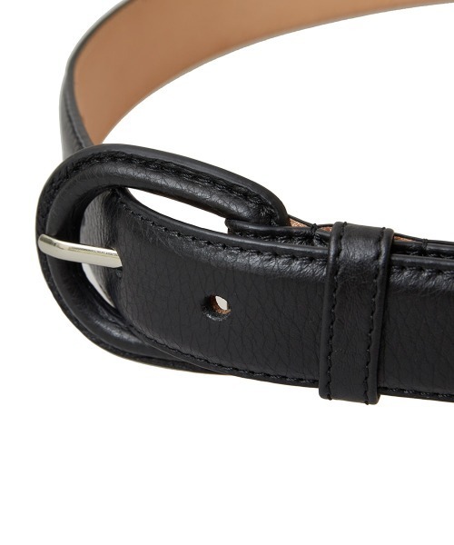 CLANE（クラネ）の「BASIC LEATHER WIDE BELT（ベルト）」 - WEAR