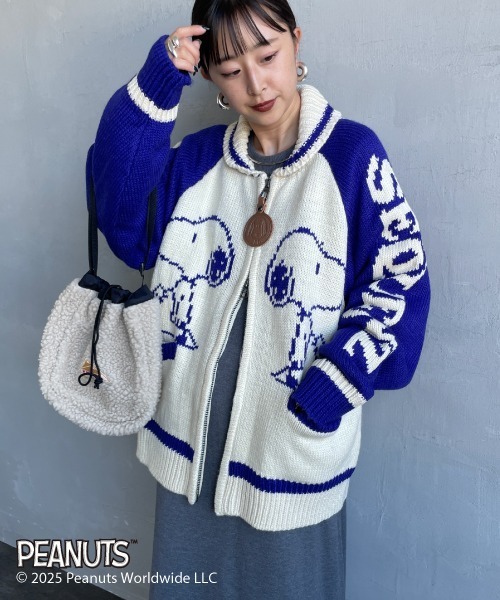 セール】[SEQUENZ/シークエンズ] SNOOPY ワイドシルエットカウチン