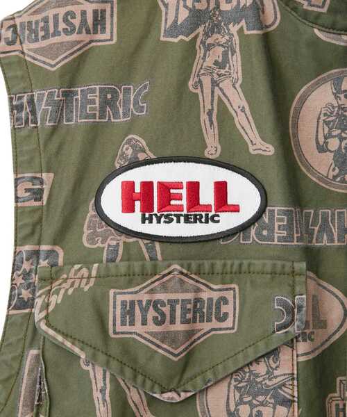 HYSTERIC GLAMOUR（ヒステリックグラマー）の「BAD AS MAMA M65ベスト