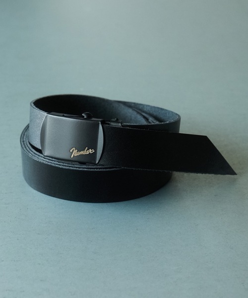 LEATHER GACHA BELT / レザー ガチャ ベルト | ナンバーナイン（NUMBER