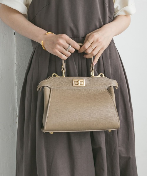 URBAN RESEARCH（アーバンリサーチ）の「レザートップハンドルバッグ