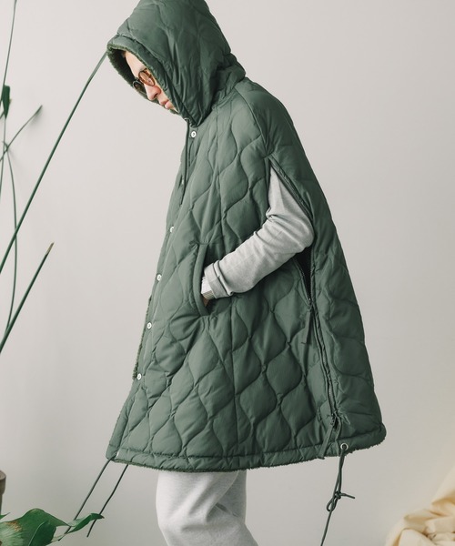 TAION（タイオン）の「TAION/タイオン MILITARY DOWN CAPE ダウン
