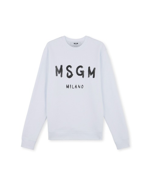 MSGM ブラッシュロゴ スウェット/トレーナー（スウェット）｜MSGM