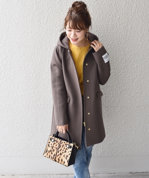 SHIPS（シップス）の「 (-0333)HAMILTON LAMBS:2WAYフードコート