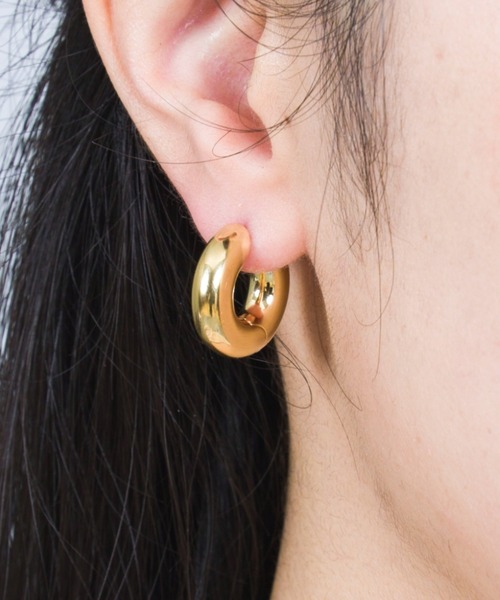 TOMWOOD】Chunky Hoops Small クラシックフープ スモール ゴールド