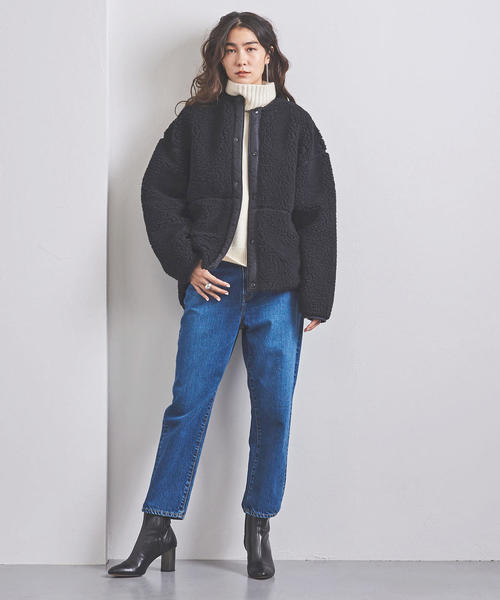 HYKE（ハイク）の「＜HYKE（ハイク）＞ ボア ショートコート