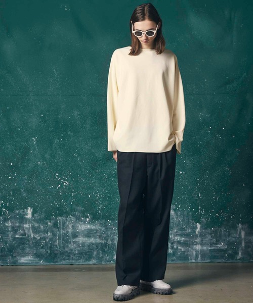 UNISEX》【LIMITED EDITION】Three-Tuck Wide Pants/スリータック