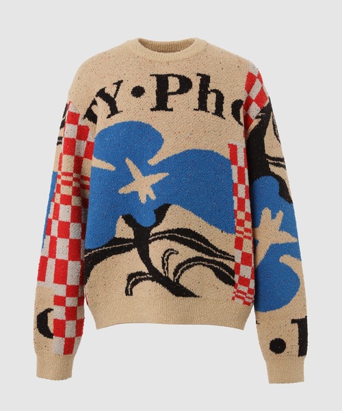 KHOKI（コッキ）の「Intarsia-knit jumper（ニット/セーター）」 - WEAR