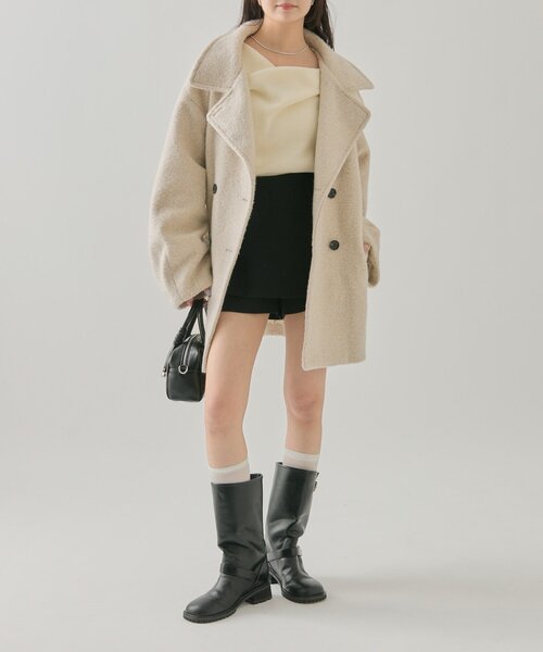 セール】【WEB/限定店舗】シャギーミドルコート（その他アウター