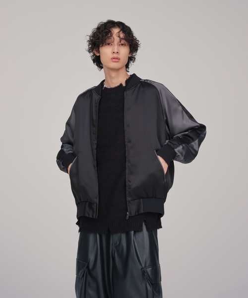 WEB限定】スカジャン 'EUPHORIA' 刺繍 ジャケット / ジップブルゾン