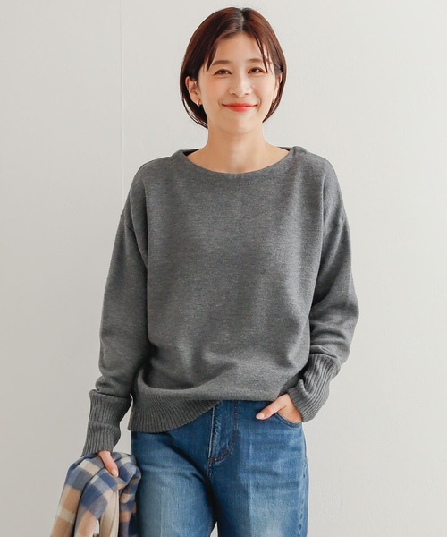 セール】Wフェイスボートネックニット（ニット/セーター）｜URBAN