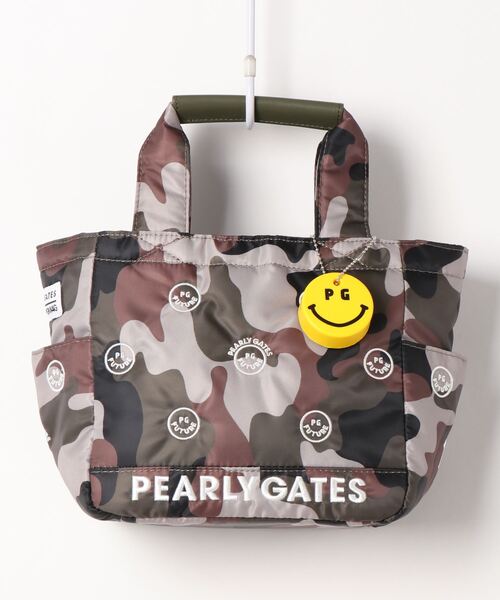 PEARLY GATES（パーリーゲイツ）の「FUTUREニコ柄エンブ カートバッグ