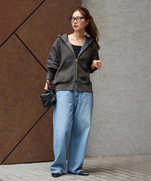 Champion/チャンピオン 別注リバースウィーブ11.5oz Wジップパーカー