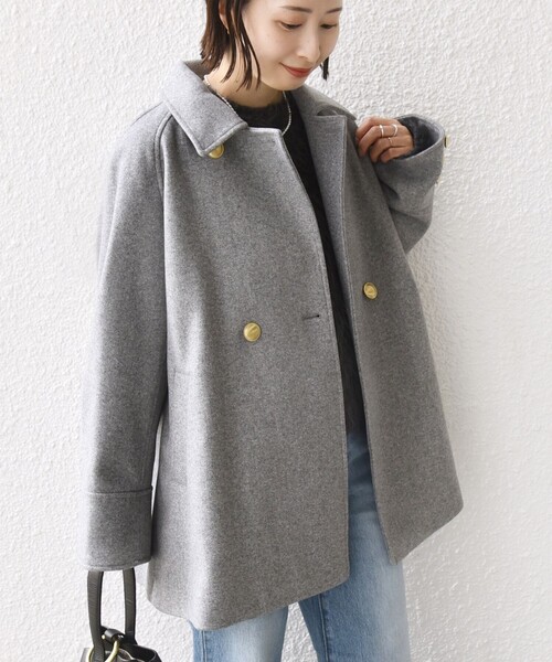 SHIPS（シップス）の「【WEB限定】〈手洗い可能〉ウール ライク