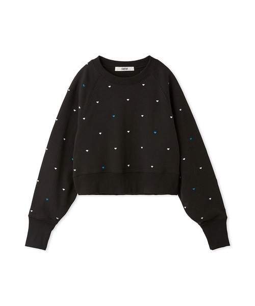 FURFUR（ファーファー）の「【限定カラー】ミニハート刺繍スウェット