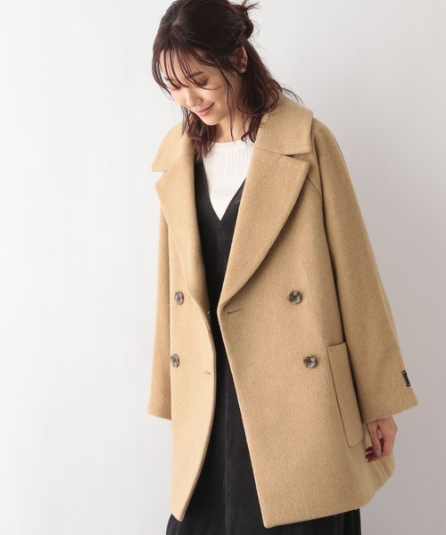 GLOBAL WORK（グローバルワーク）の「ItaryWoolミドルコート/MATINEE