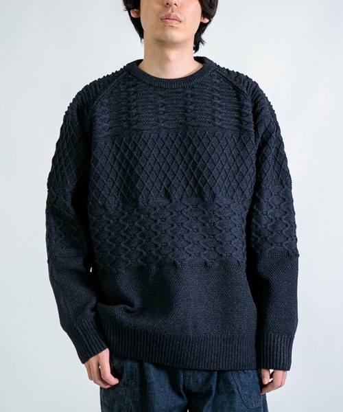 nanamica] Crew Neck Sweater / クルーネックセーター | Domingo