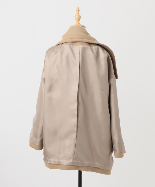 セール】《追加》スタンドカラーオーバーコート（その他アウター