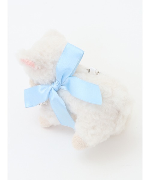 PINK HOUSE（ピンクハウス）の「ひつじぬいぐるみコサージュ（ブローチ