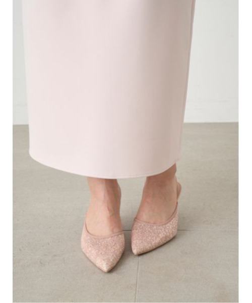 SNIDEL（スナイデル）の「バリエシースルーミュール（サンダル）」 - WEAR