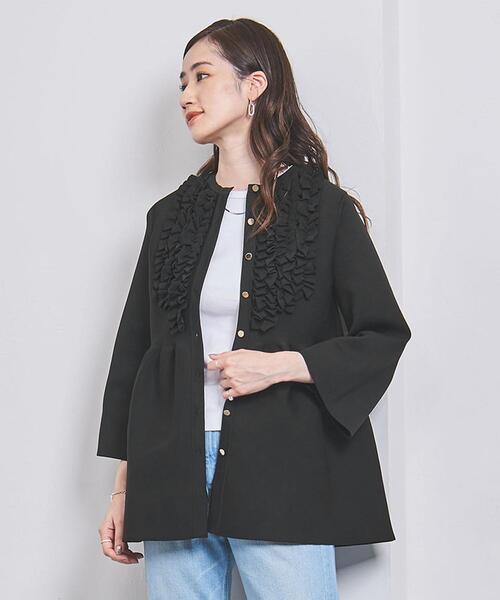 UNITED ARROWS（ユナイテッドアローズ）の「ミニフリル ニット