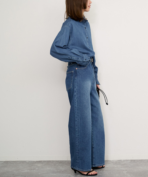 追加9》デニムフリルブラウス（シャツ/ブラウス）｜JOURNAL STANDARD