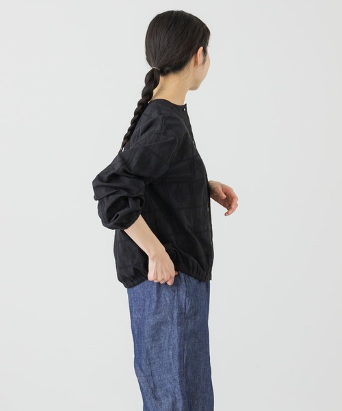 かぐれ（カグレ）の「クロスステッチドロストブラウス（シャツ