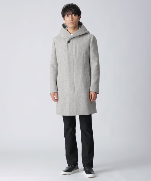 EPOCA UOMO（エポカウォモ）の「フーデットコート（ステンカラーコート
