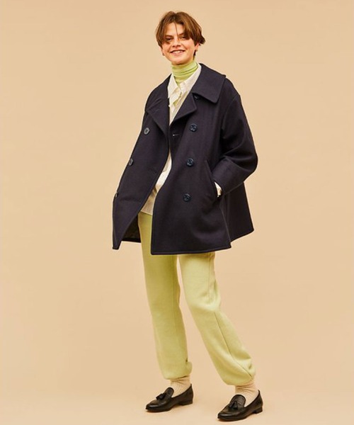 THE SHINZONE（ザ シンゾーン）の「FLARE PEA COAT（ピーコート）」 - WEAR
