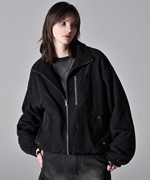 ADRER（アドラー）の「Nylon × Fleece Reversible Short Blouson