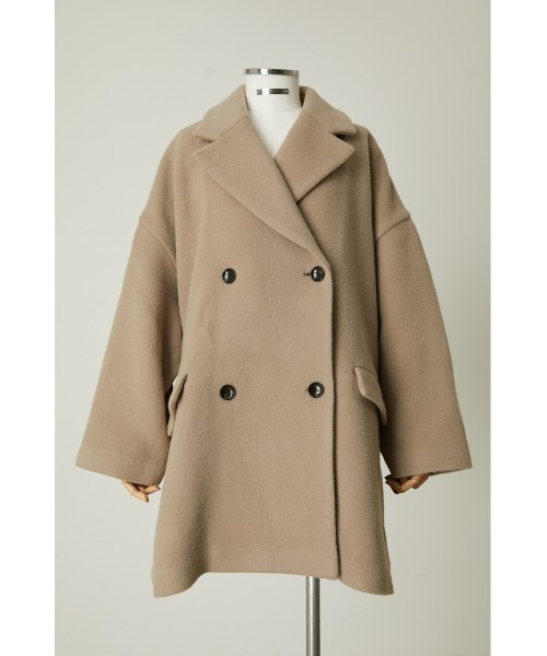 RIM.ARK（リムアーク）の「Wide double-breasted CT（チェスターコート