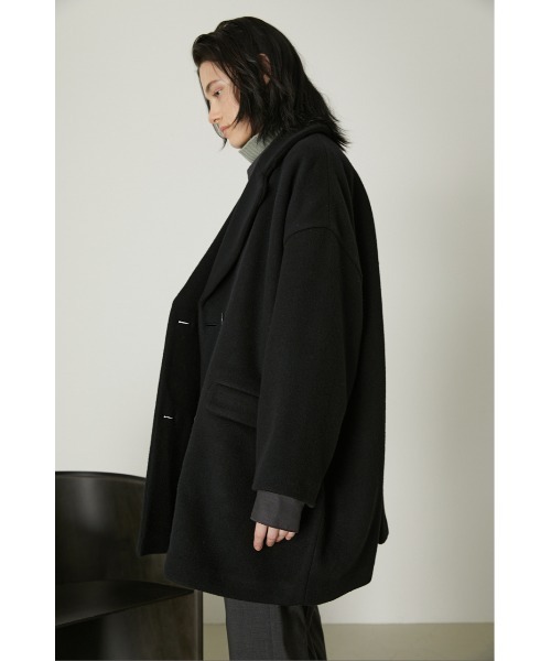 RIM.ARK（リムアーク）の「Wide double-breasted CT（チェスターコート