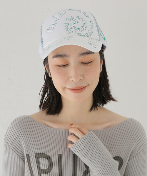 b.Eautiful/ビューティフル】b.i Foam Trucker Hat（キャップ）｜b