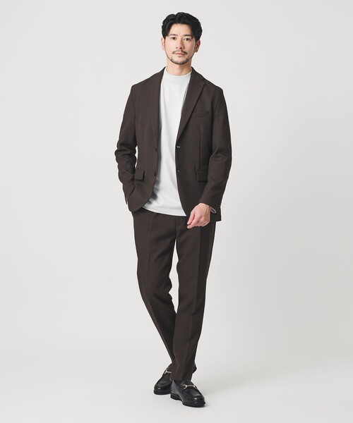 WEB限定 WARDROBE SMART】LANATEC OX セットアップ/背抜きジャケット