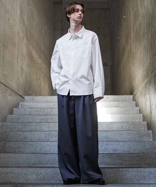 CLEL】Royal Oxford Regular Collar Shirt / ロイヤルオックスフォード