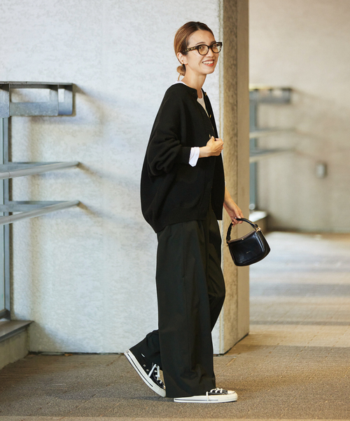 FRAMeWORK（フレームワーク）の「メタルボタン2WAYカーディガン