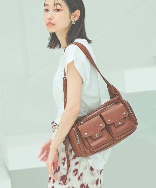 ZIPコンビポケットワンショルダーバッグ / 495400（ショルダーバッグ