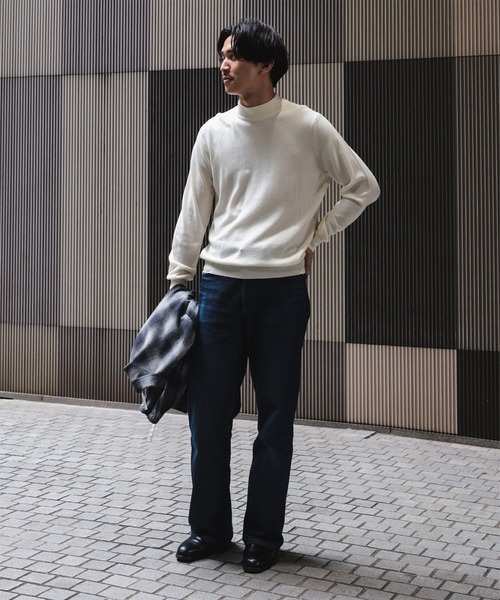 ビームスの百名品】GRAN SASSO / 12ゲージ モックネック ニット