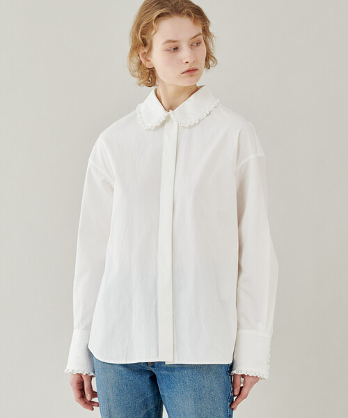 THE SHINZONE（ザ シンゾーン）の「THE SHINZONE | フリルカラー