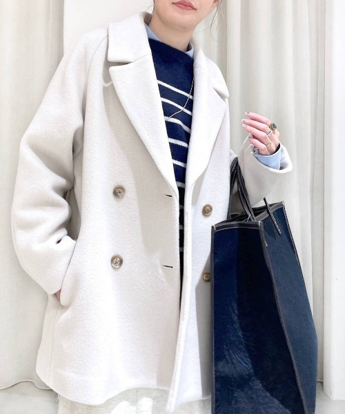 BABYLONE（バビロン）の「MANTECOミドルコート（チェスターコート